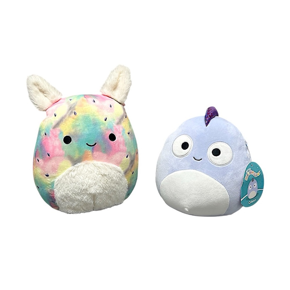 Squishmallows Pair - Sea Bunny & Chameleon